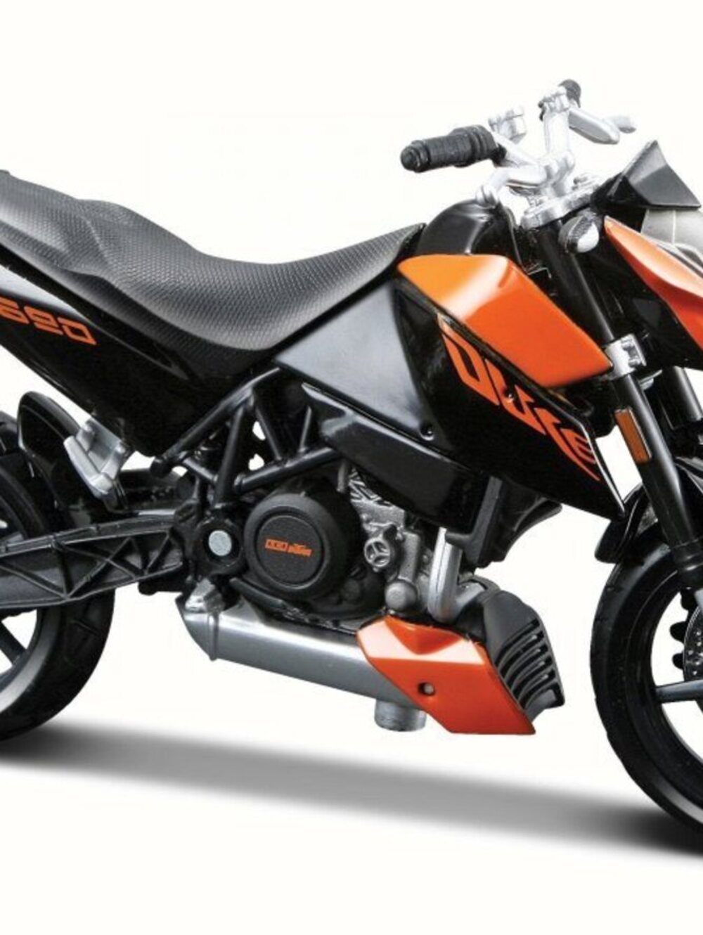 KTM 690 Duke Racing Motorcycle - Maisto 31300/690, 1/18 Diecast Scale Motorcycle